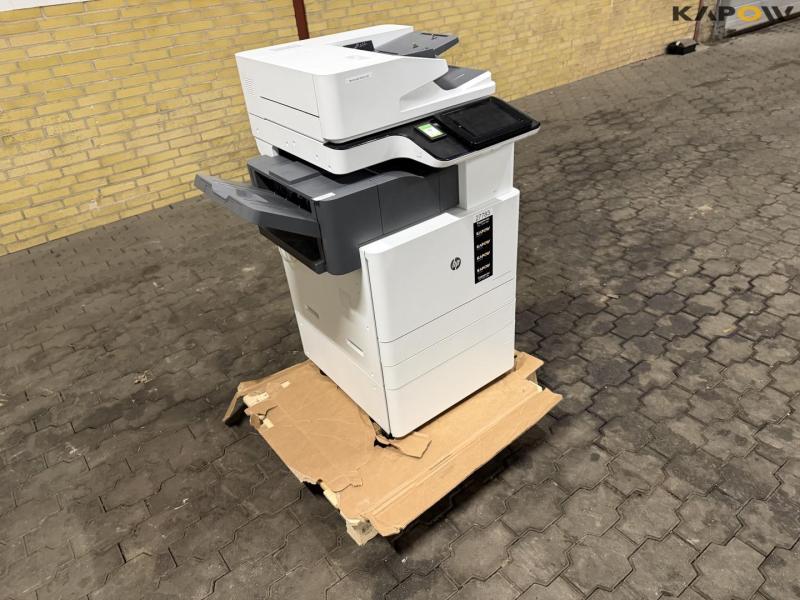 HP Color LaserJet Managed Flow MFP E87640z printer/kopimaskine 3
