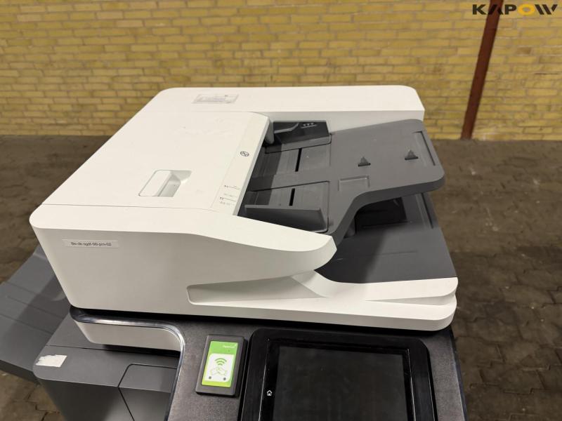 HP Color LaserJet Managed Flow MFP E87640z printer/kopimaskine 9