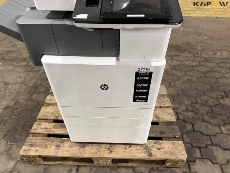 HP Color LaserJet Managed Flow MFP E87640z printer/kopimaskine 9
