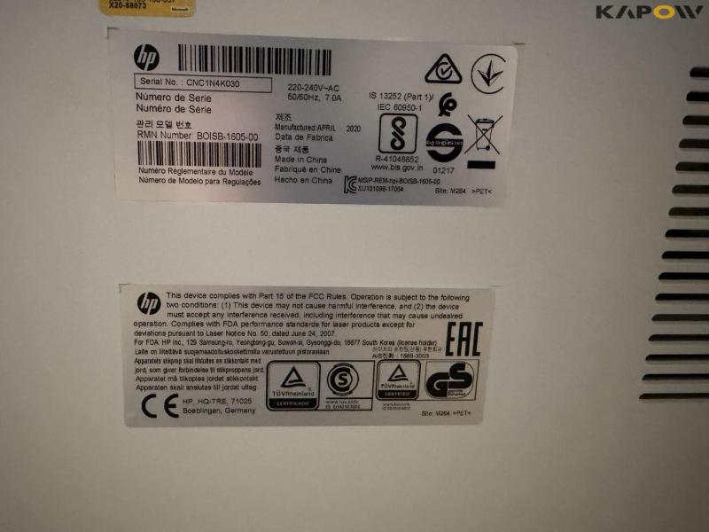 HP Color LaserJet Managed Flow MFP E87640z printer/kopimaskine 20