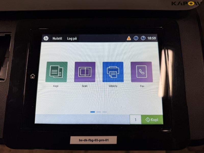 HP Color LaserJet Managed Flow MFP E87640z printer/kopimaskine 24