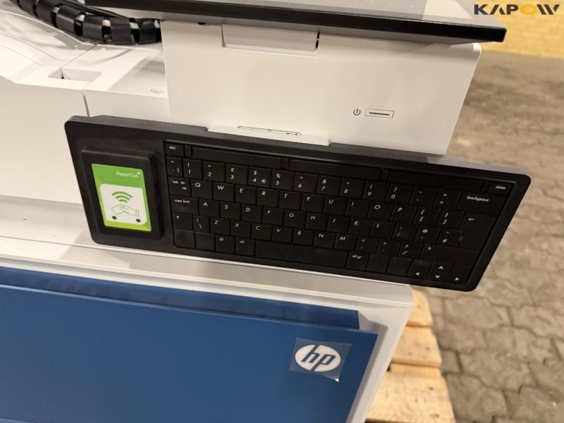 HP Color LaserJet Managed Flow MFP E87740z printer/kopimaskine 10