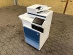 HP Color LaserJet Managed Flow MFP E87740z printer/kopimaskine 1