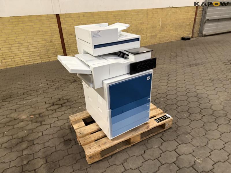 HP Color LaserJet Managed Flow MFP E87740z printer/kopimaskine 3