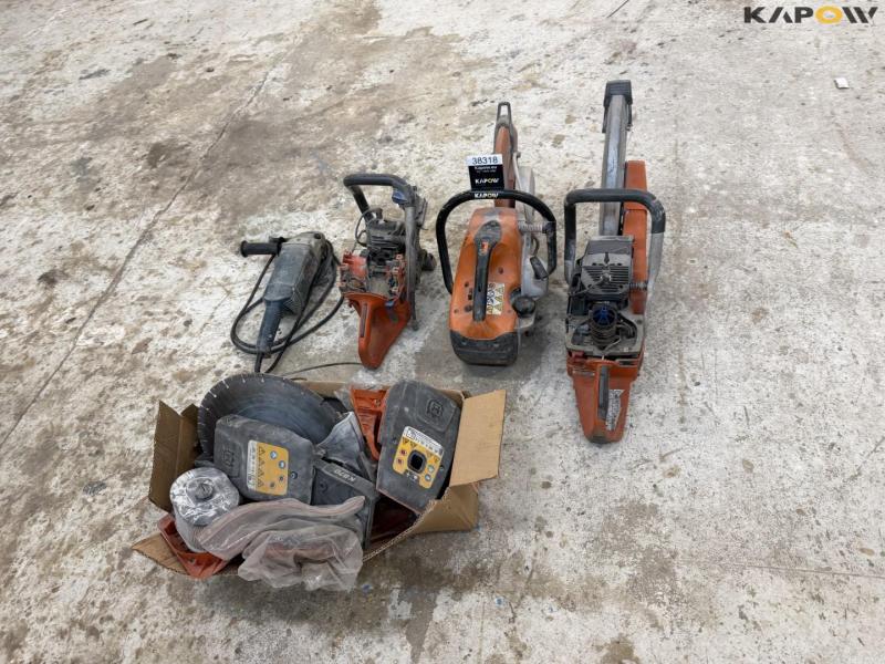 Husqvarna betonskærer og diverse dele 6