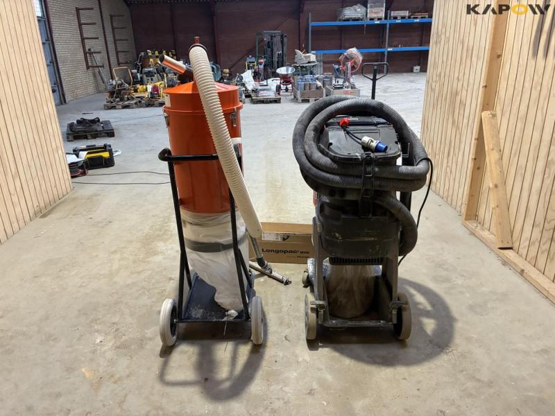 Husqvarna DE120H/C3000 støvsuger og filter 5