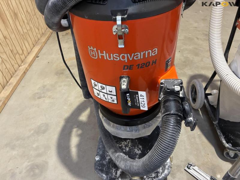 Husqvarna DE120H/C3000 støvsuger og filter 9