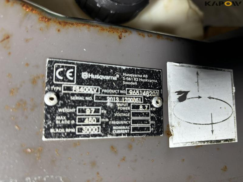 Husqvarna FS 400LV asfaltskærer 21