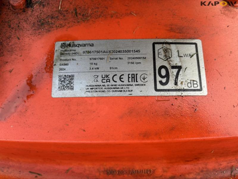Husqvarna GX 560 plæneklipper 8