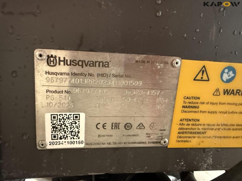 Husqvarna PG 540 betongulvsliber 18
