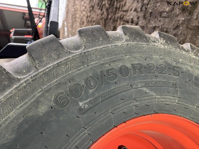 Hvamø 2 akslet anhænger med 2 vejs tip 23