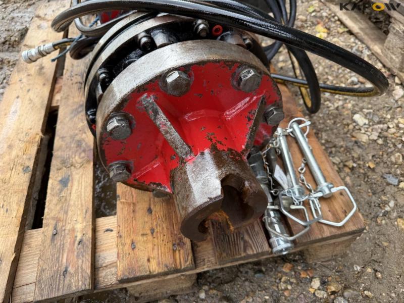 Hydraulisk jordbor med Hydrema hitch 12
