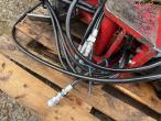 Hydraulisk jordbor med Hydrema hitch 9