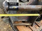 Hydraulisk jordbor med Hydrema hitch 16