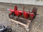 Hydraulisk jordbor med Hydrema hitch 21