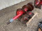 Hydraulisk jordbor med Hydrema hitch 23