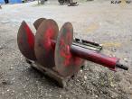 Hydraulisk jordbor med Hydrema hitch 27