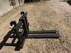 Hydraulisk pallegafler med Volvo hitch 4