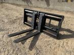 Hydraulisk pallegafler med Volvo hitch 1