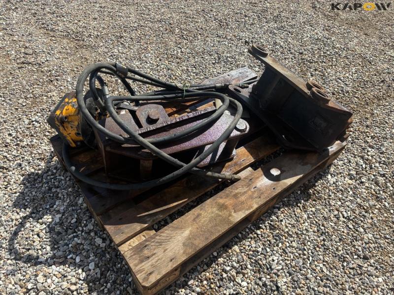 Hydraulisk rotor med hurtigskift 4