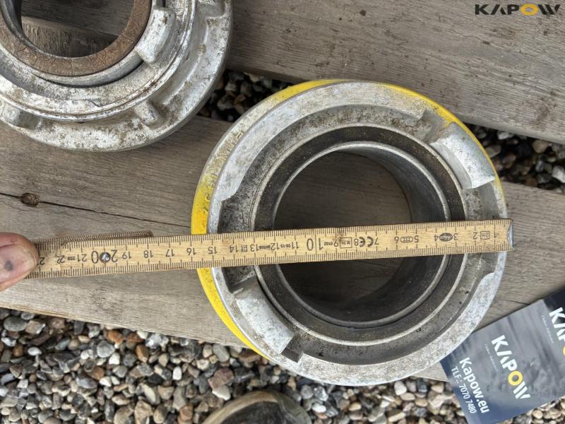 Hydraulisk trukket pumpe med 4