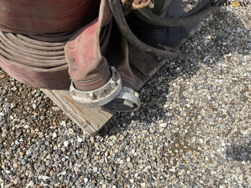 Hydraulisk trukket pumpe med 4