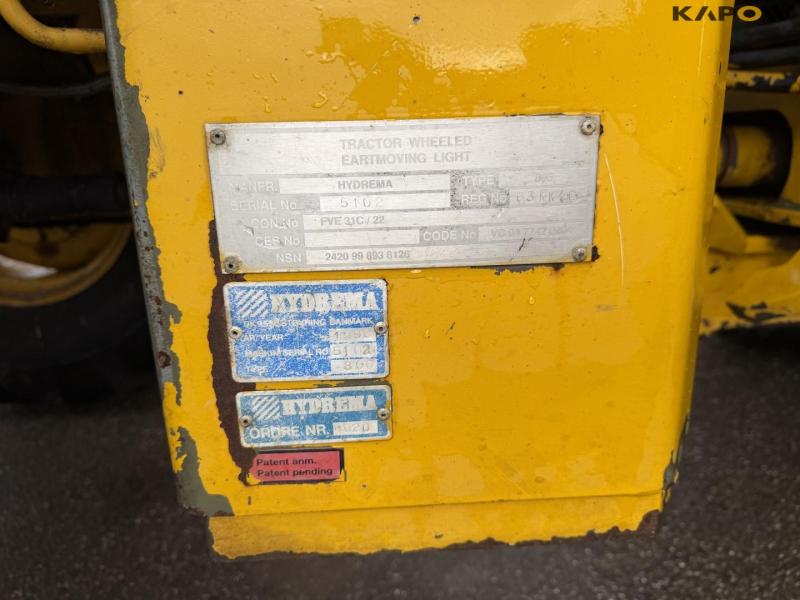 Hydrema 806 rendegraver 63
