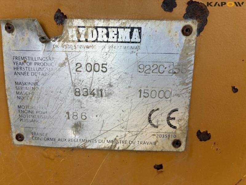 Hydrema 922C dumper 21