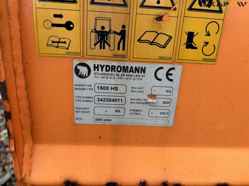 Hydromann 1500 HS sneslynge med A-ramme 13