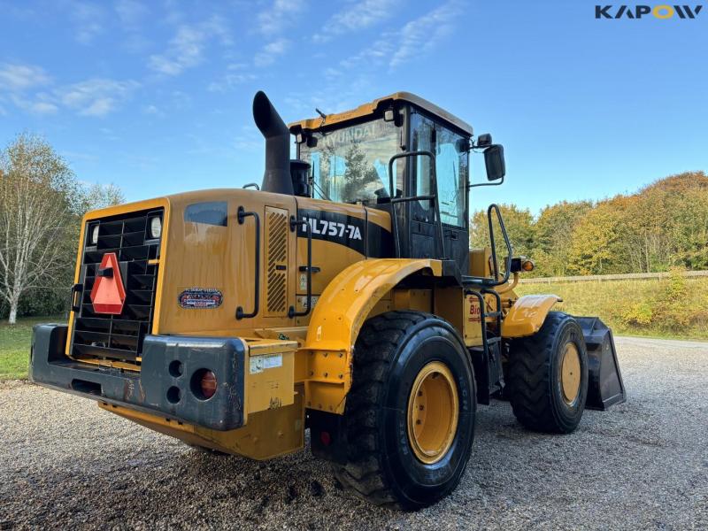 Hyundai HL757-7A gummihjulslæsser 5