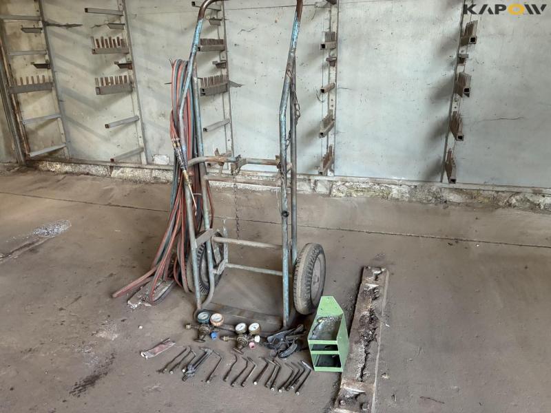 Ilt og gas sæt - uden flasker 1