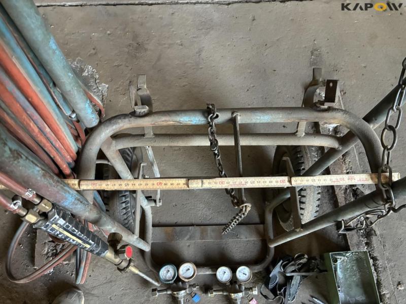 Ilt og gas sæt - uden flasker 15