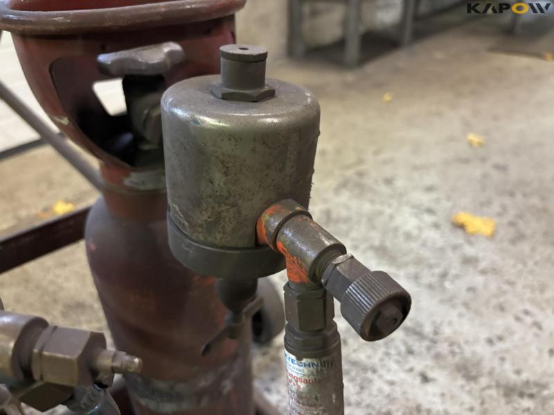 Ilt og gas sæt med flasker 8