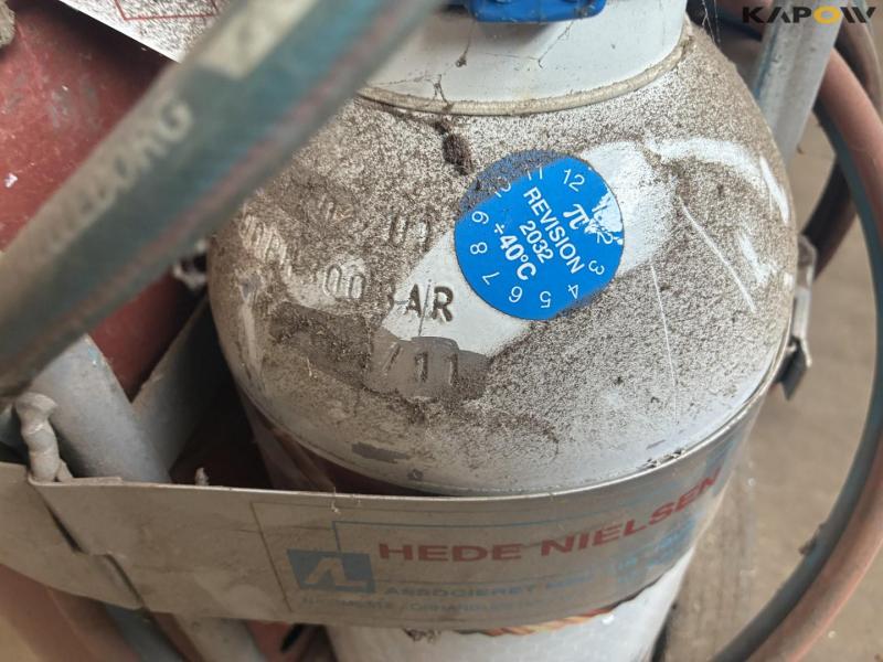 Ilt og gas sæt med skærebrænder 11