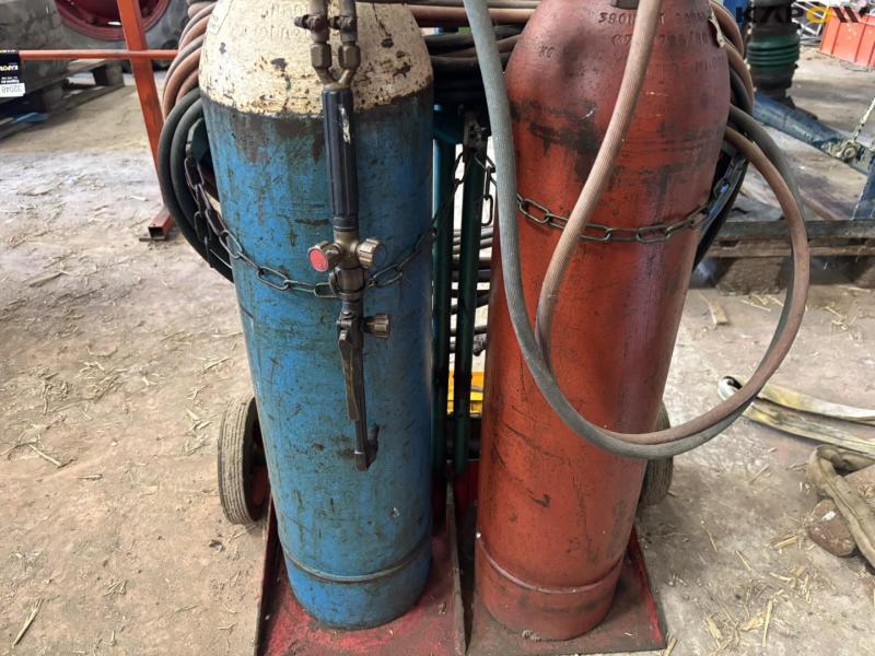 Ilt og gas sæt med vogn 7