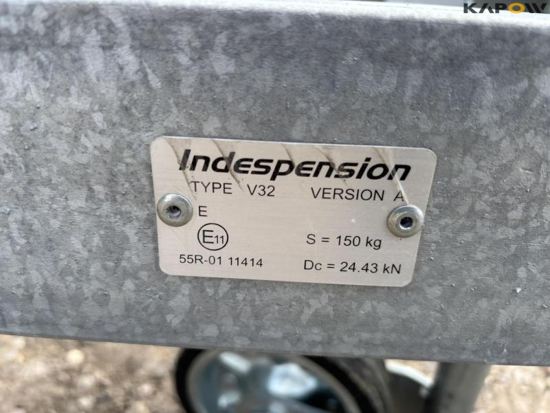 Indespension Ad27bt maskintrailer 2700 kg 12