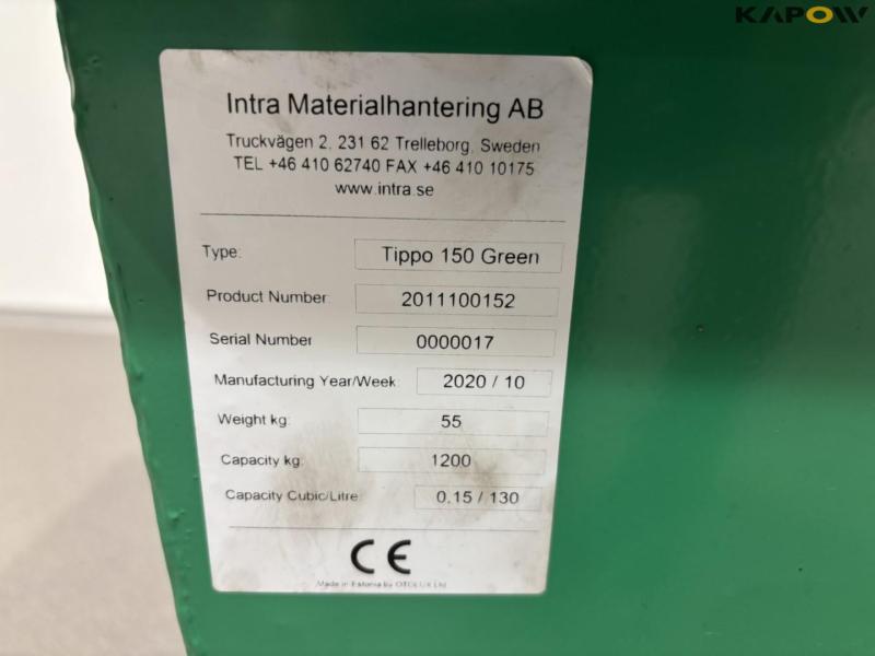 intra Tippo 150 green materiale tip container 7