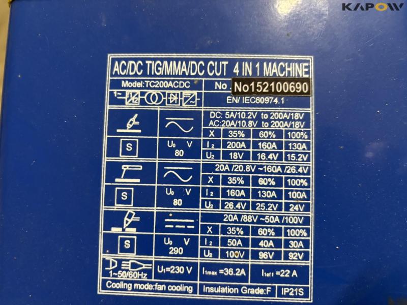 IPOtools TC200ACDC svejser 12