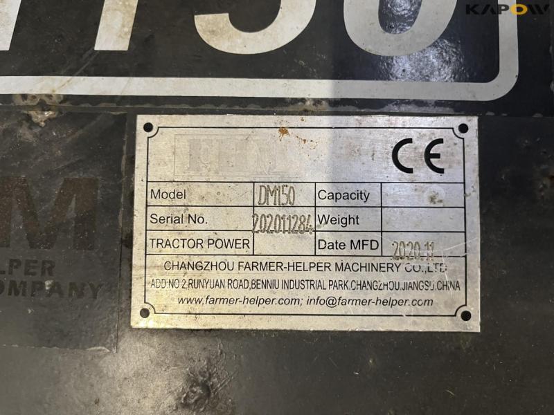 Iseki 2140 kompakt traktor med redskaber 32