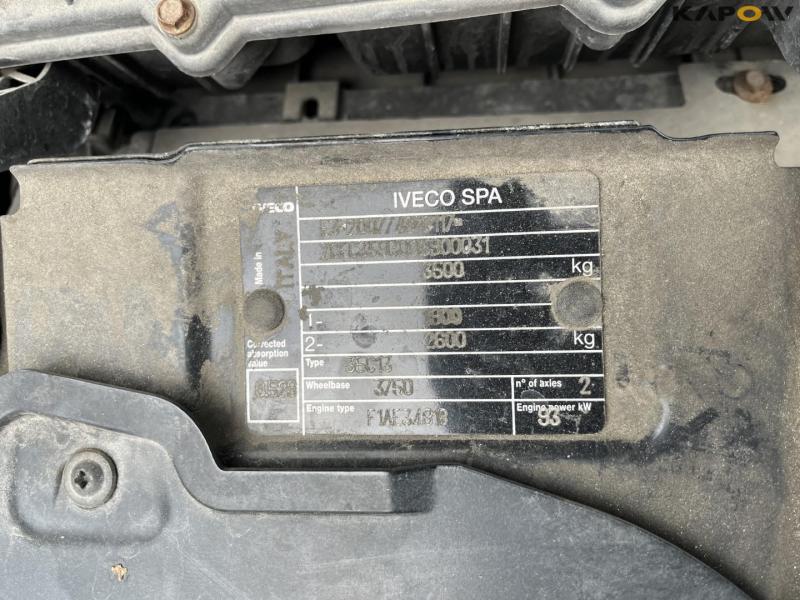 Iveco daily 35C13 ladbil 35