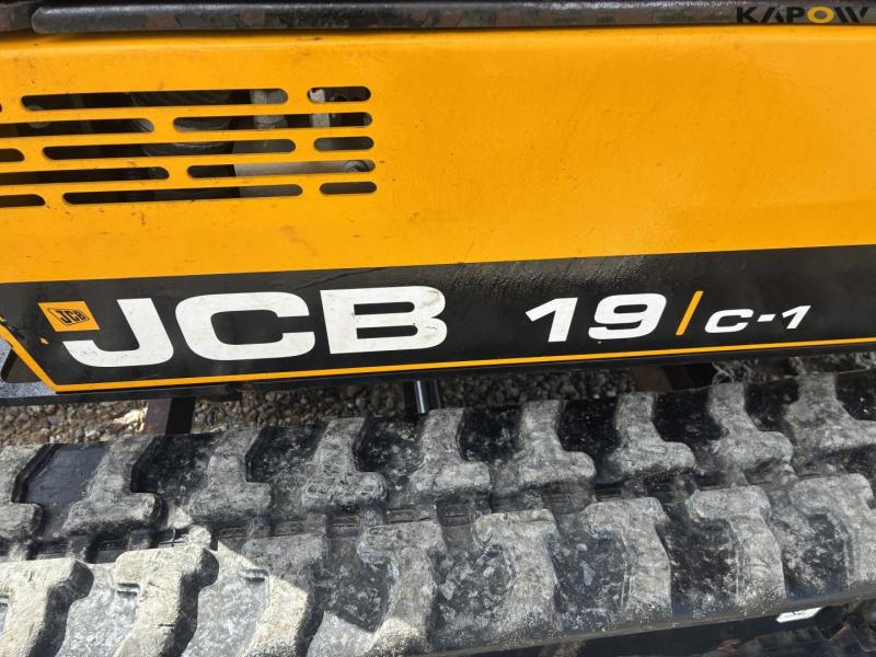 JCB 19/C-1 mini gravemaskine 8