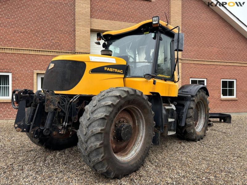 JCB traktor - Brændt 1