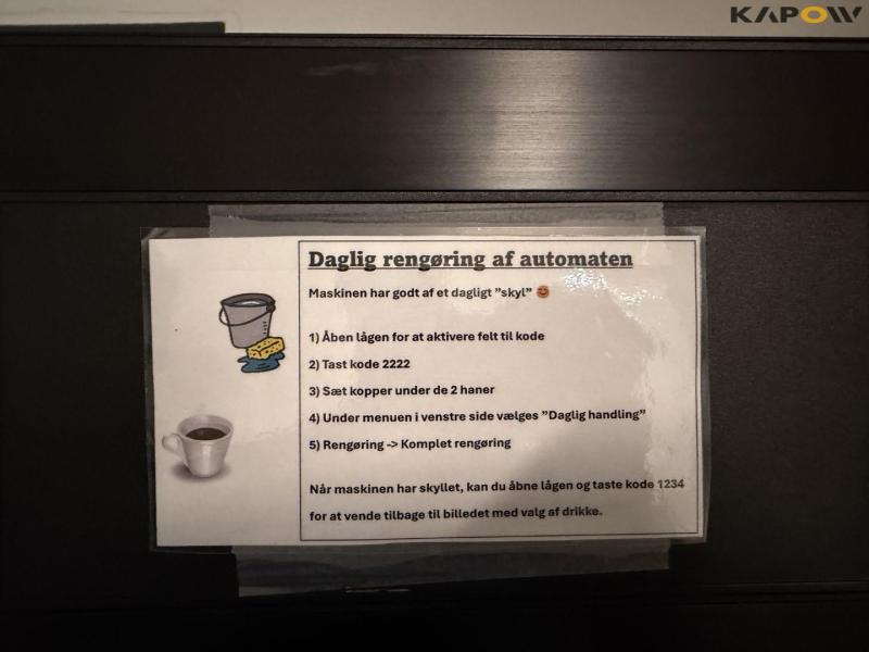 JDE kaffemaskine 11