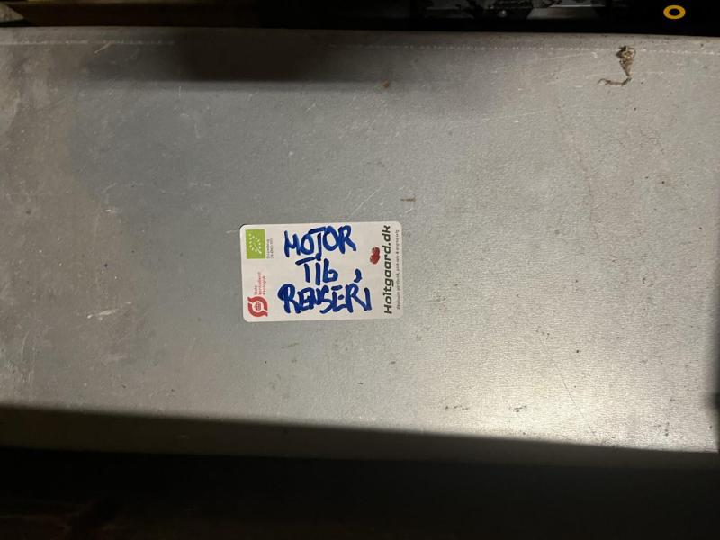 JE-MA 40 tons korn anlæg med Vedersø kornrenser afmonteret på paller 75