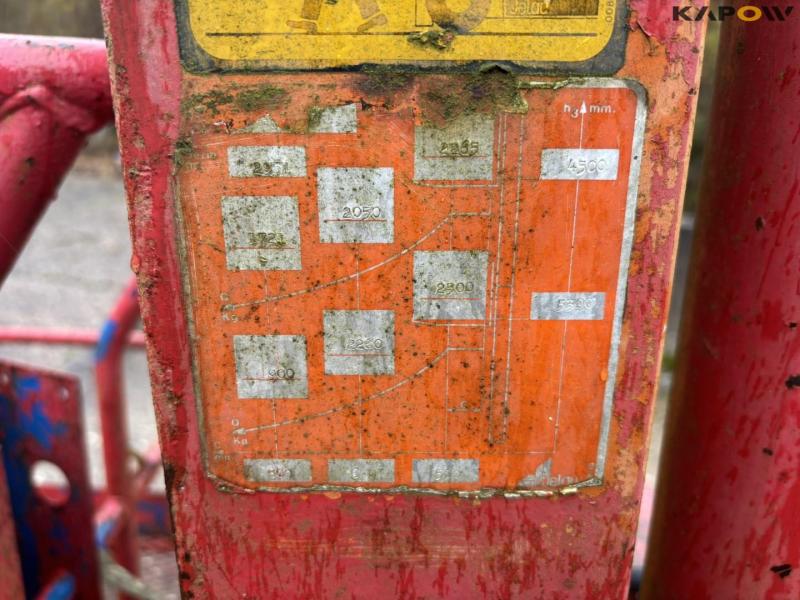 Jelau gaffeltårn med mandskabskurv 23