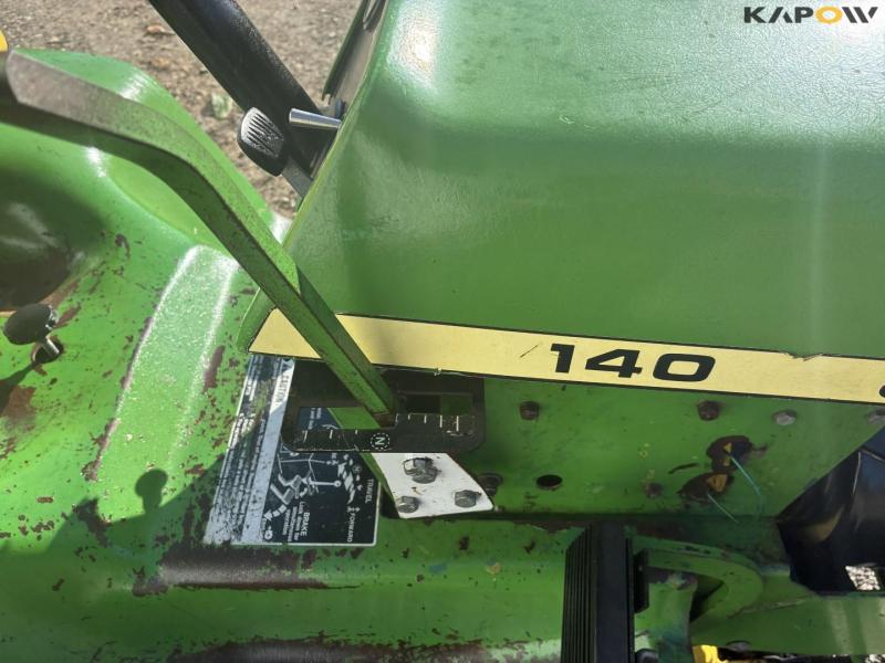 John Deere 140 havetraktor 10