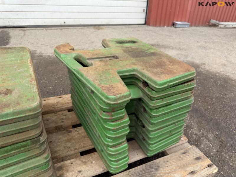 John Deere 20 stk. vægtklodser 14