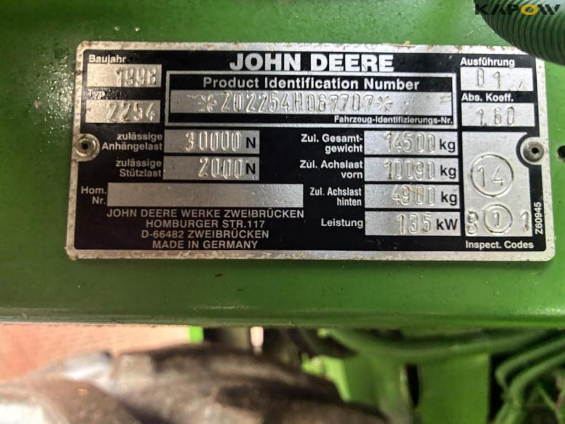 John Deere 2254 mejetærsker 142