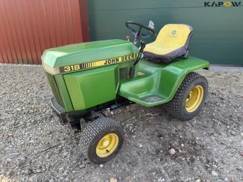 John Deere 318 havetraktor med... 