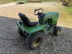 John Deere 318 havetraktor med klippebord 5
